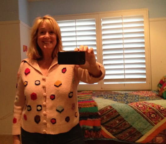 Dotted sweater