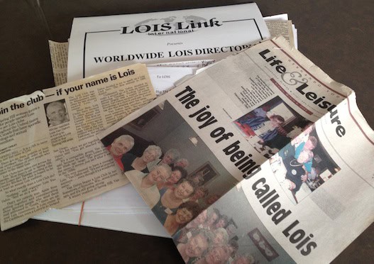 Lois Club memorabilia