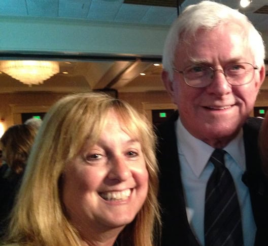 Phil Donahue and Lois