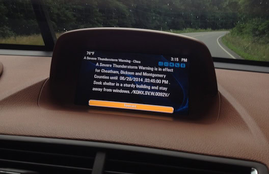 Buick thunderstorm warning