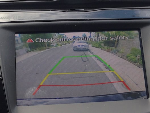 Hyundai Elantra rear camera
