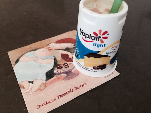 Yoplait Light Boston Cream Pie