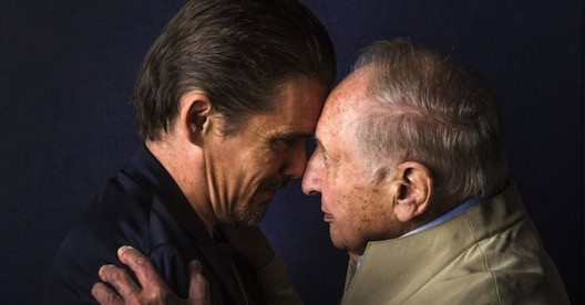 Ethan Hawke and Seymour Bernstein
