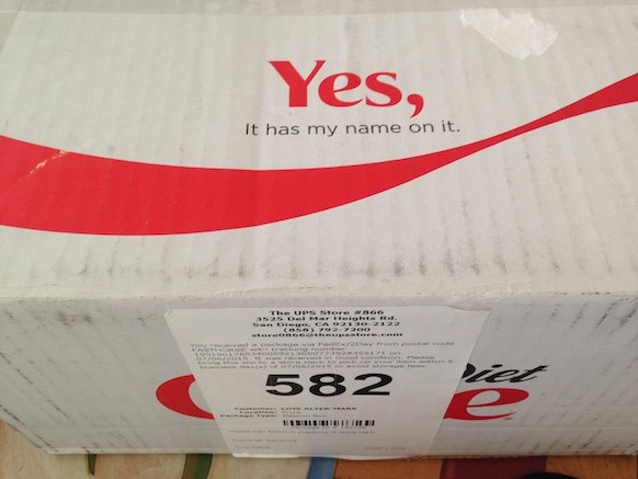 Diet Coke - box