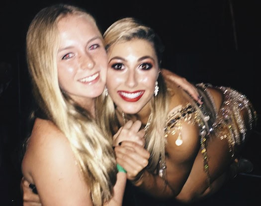 Emma Slater with fan Jillian