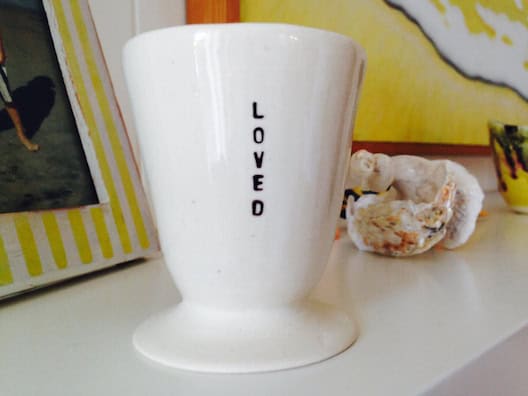 Beanpole Pottery Loved