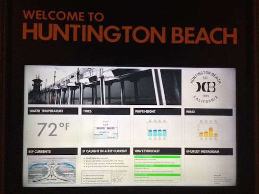Huntington Beach boardwalk