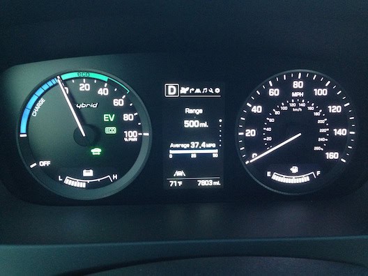 Hyundai Sonata dashboard