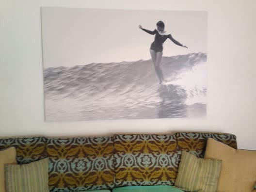 Shorebreak couch surf art