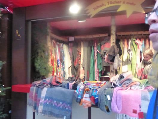 Christmas markets scarves