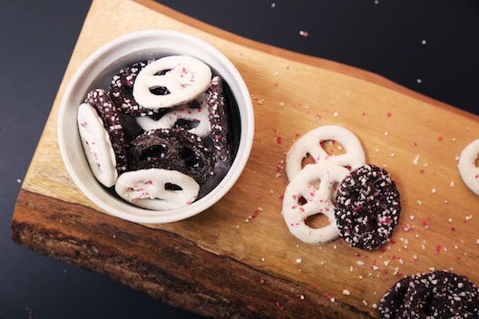 Whole Foods Market peppermint pretzels