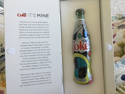 Diet Coke It's Mine inside
