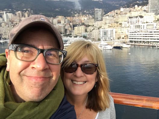 Lois and Michael on Viking Star