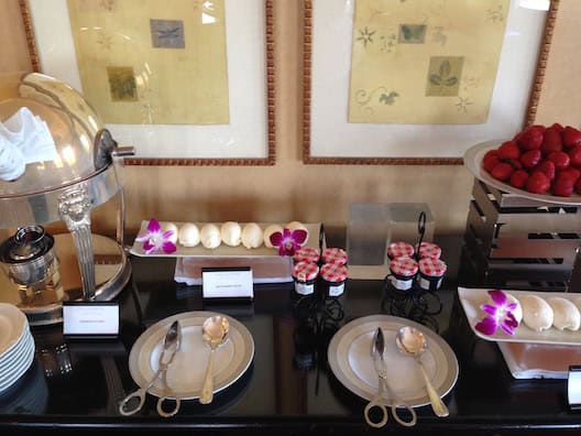 Langham Club tea