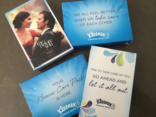 Me Before You Kleenex