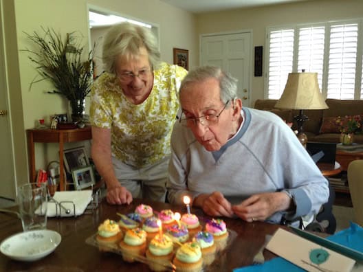 Mom and Dad 85 birthday