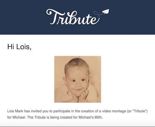 Tribute video for Michael