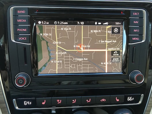 Passat nav system