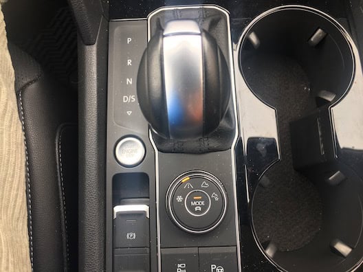 VW Atlas controls