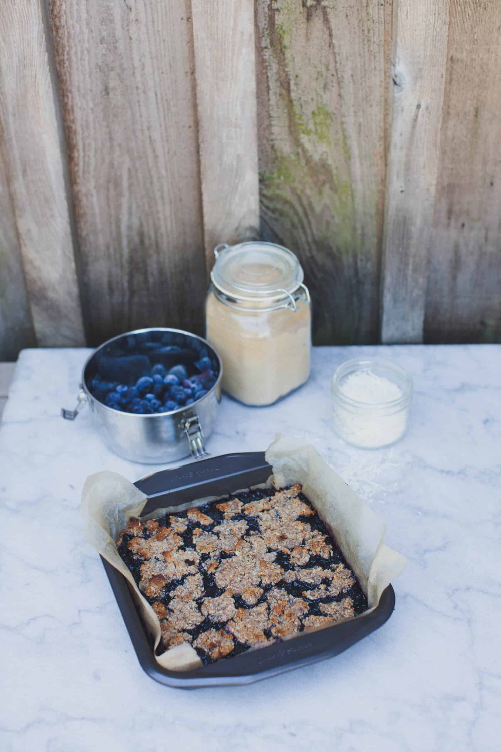 Blueberry Squares