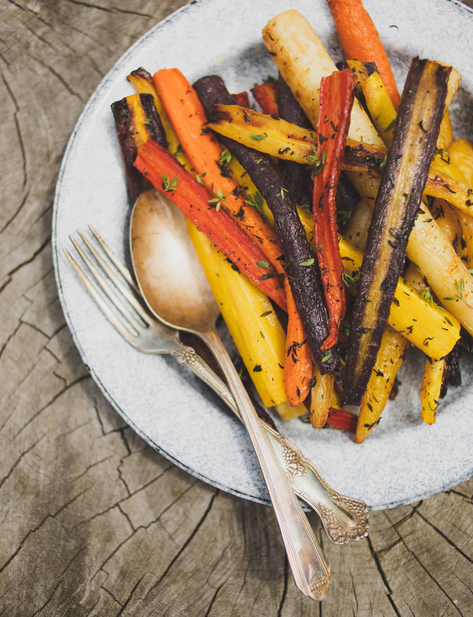 Herbed Roasted Carrots