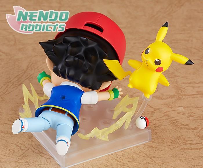 Nendoroid - #800 - Ash & Pikachu pose2