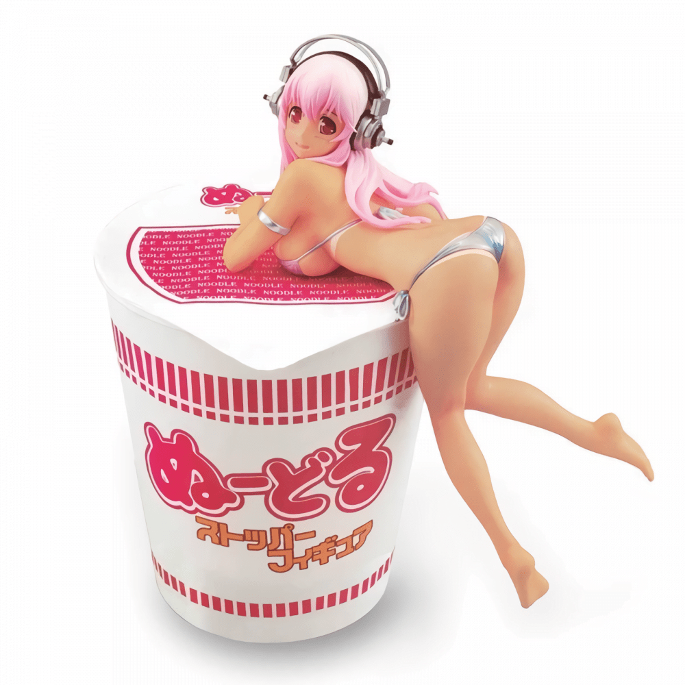 Nendo Addicts - SoniComi (Super Sonico) - Sonico - Noodle Stopper Figure - Suntan ver