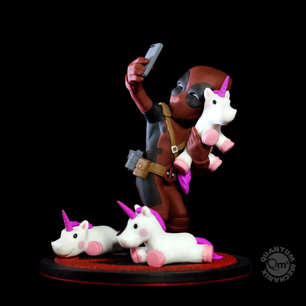 Nendo Addicts Qfig Deadpool Unicorn Selfie