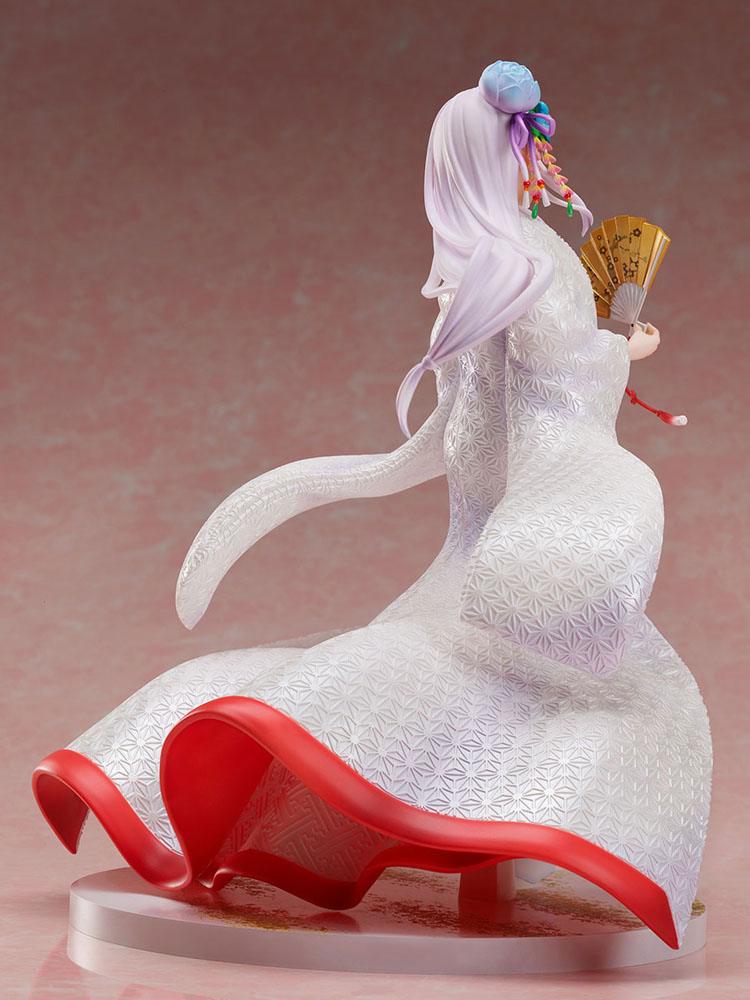 Nendo Addicts - Furyu - Re Zero Emilia Shiromuku Pose7