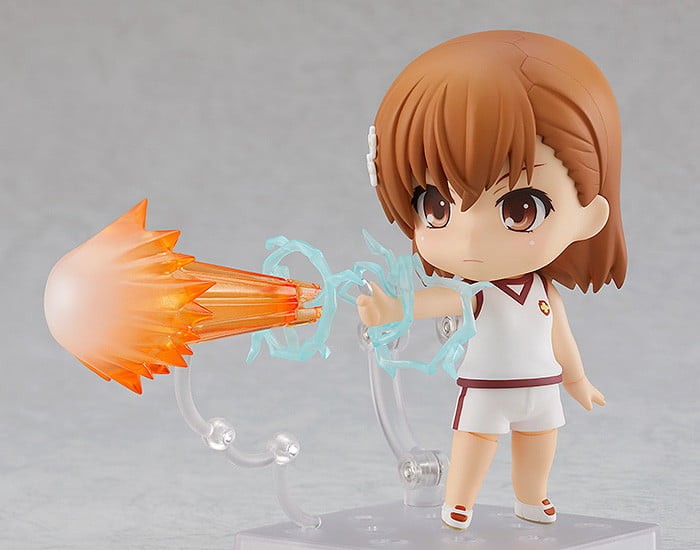 Nendoroid - #1610 - A Certain Scientific Railgun T Mikoto Misaka Daihasei Festival Version Pose3