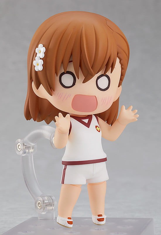 Nendoroid - #1610 - A Certain Scientific Railgun T Mikoto Misaka Daihasei Festival Version Pose4
