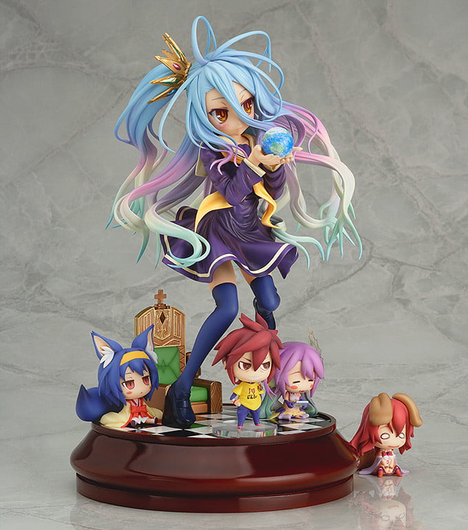 Nendo Addicts - Phat Company - No Game No Life Shiro 20 Cm Pose1