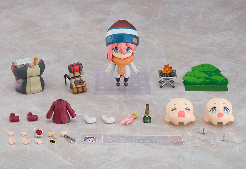 Nendoroid - #1623-dx - Yuru Camp Nadeshiko Kagamihara Solo Camp Version Dx
