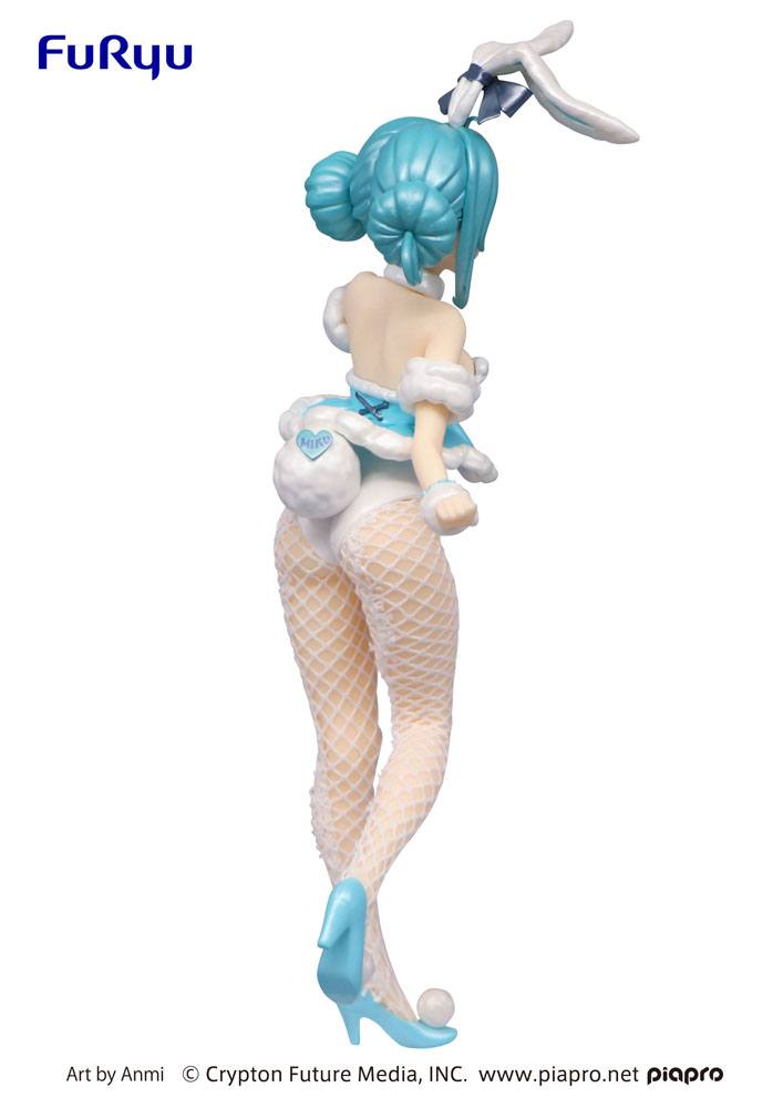 Nendo Addicts - Furyu - Bicute Bunnies Hatsune Miku White Rabbit Pearl Color Pose5
