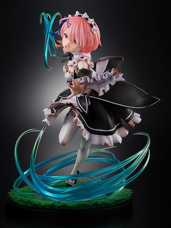 Nendo Addicts - Kadokawa - Re Zero Ram Battle With Roswaal Version Pose 1
