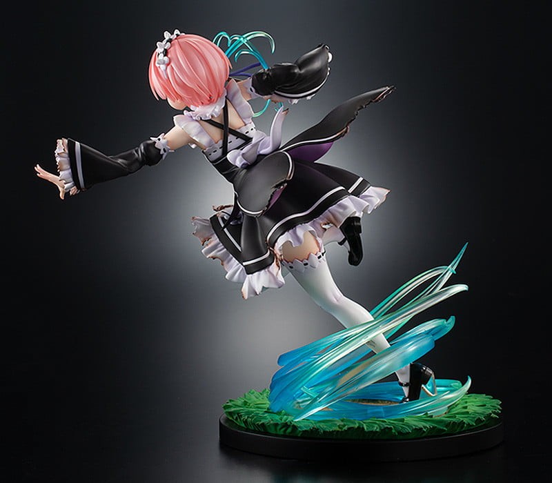Nendo Addicts - Kadokawa - Re Zero Ram Battle With Roswaal Version Pose 2