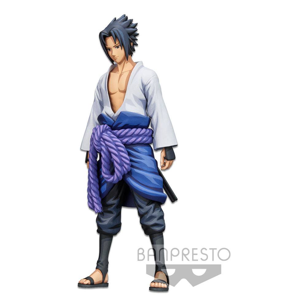 Nendo Addicts - Banpresto - Naruto Shippuden Grandista Uchiha Sasuke Manga Dimensions Pose1