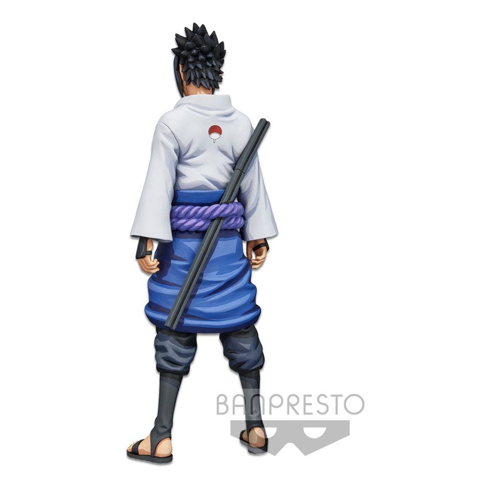Nendo Addicts - Banpresto - Naruto Shippuden Grandista Uchiha Sasuke Manga Dimensions Pose3