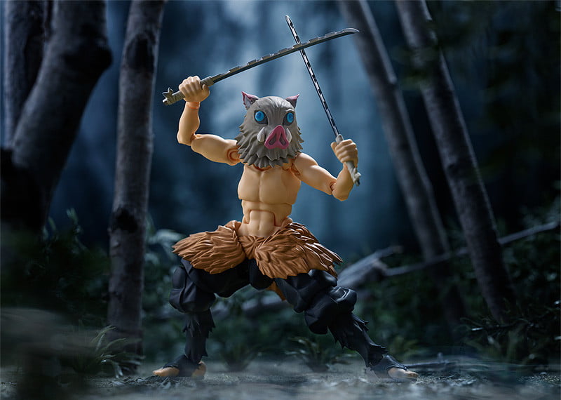 Nendo Addicts - Figma - Demon Slayer Inosuke Hashibira Dx Edition Pose3