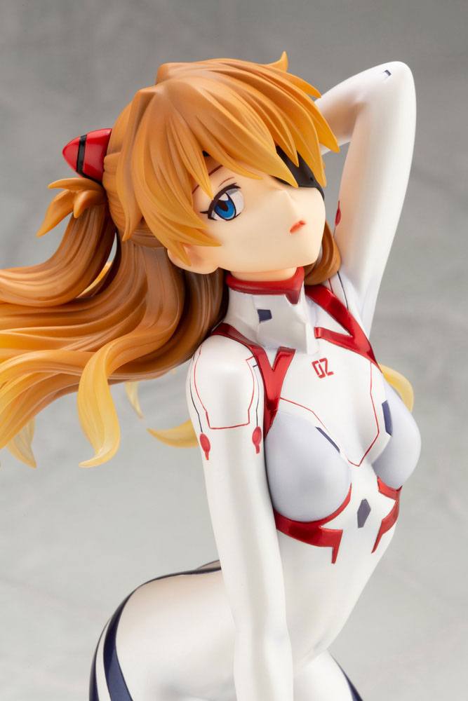 Nendo Addicts - Kotobukiya - Evangelion Asuka Shikinami Langley White Plugsuit Version Pose3
