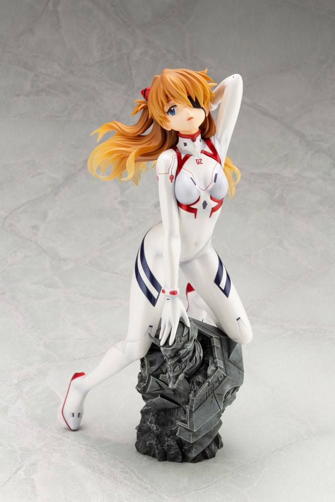 Nendo Addicts - Kotobukiya - Evangelion Asuka Shikinami Langley White Plugsuit Version Pose4