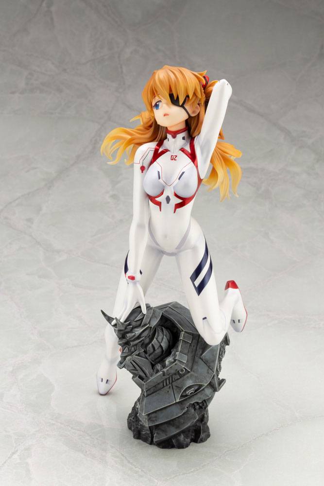 Nendo Addicts - Kotobukiya - Evangelion Asuka Shikinami Langley White Plugsuit Version Pose5