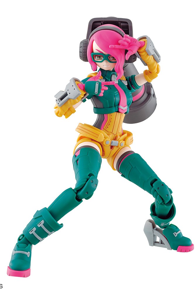 Nendo Addicts - Bandai - Gun Girl Lady - Lady Commander Bianca Pose1