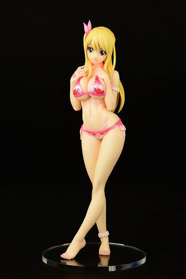 Nendo Addicts - Orca Toys - Fairy Tail Lucy Heartfilia Swimsuit Pure In Heart Maxcute Version Pose1