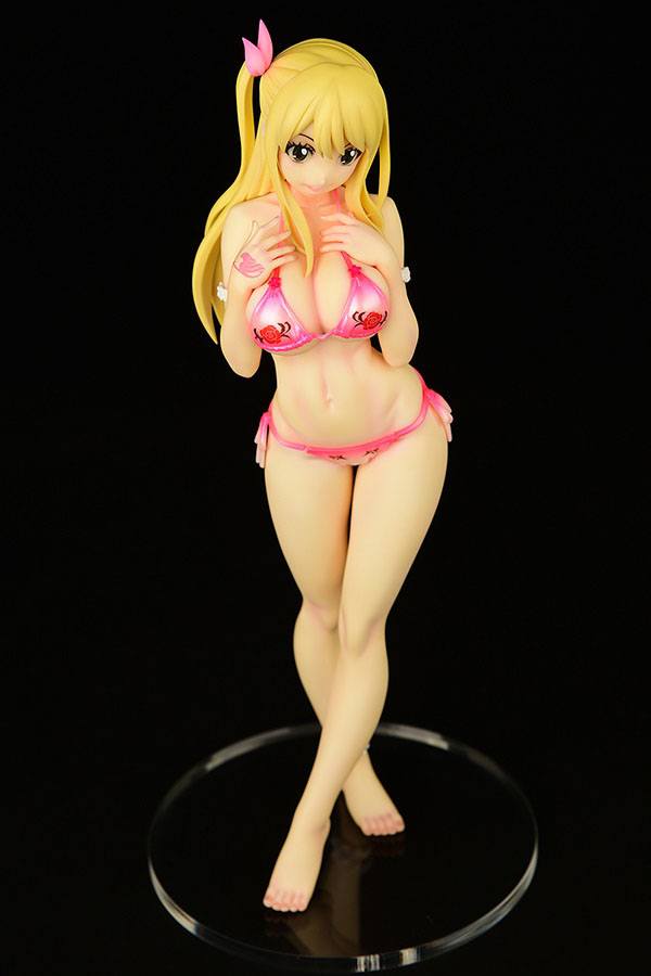 Nendo Addicts - Orca Toys - Fairy Tail Lucy Heartfilia Swimsuit Pure In Heart Maxcute Version Pose4