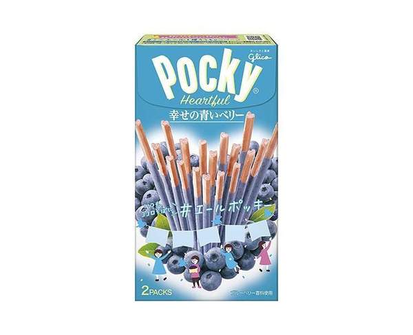 Nendo Addicts - Glico - Heartful Blueberry Pocky