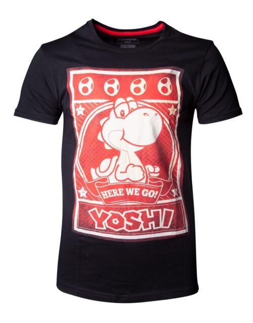Nendo Addicts - Nintendo - Super Mario Yoshi Poster Men's T-shirt