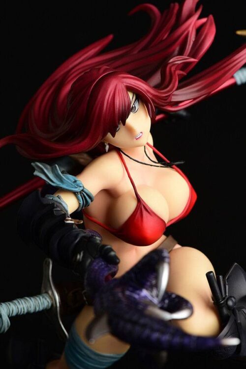 Nendo Addicts - Orca - Fairytail Erza Scarlet The Knight Version Another Color Black Armor Pose1