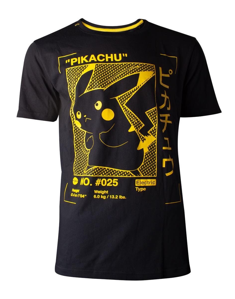 Nendo Addicts - Pokemon - Pikachu Profile Men's T-shirt