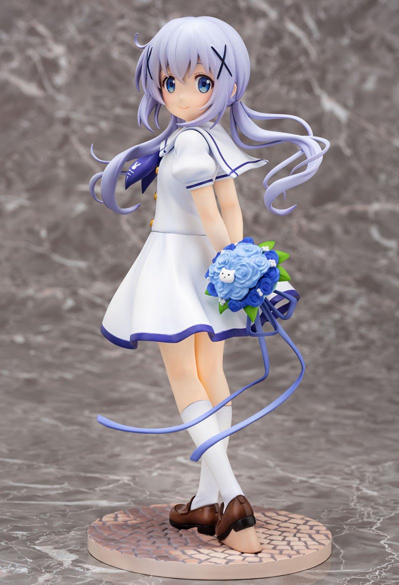 Nendo Addicts - Plum - Is The Order A Rabbit Chino Summer Uniform Pose1